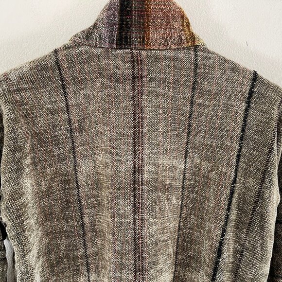 MARCIA HAMMOND Hand Woven Chenille Jacket/Rich Colors: NWOT! Small; RETAIL $595! - Picture 7 of 10